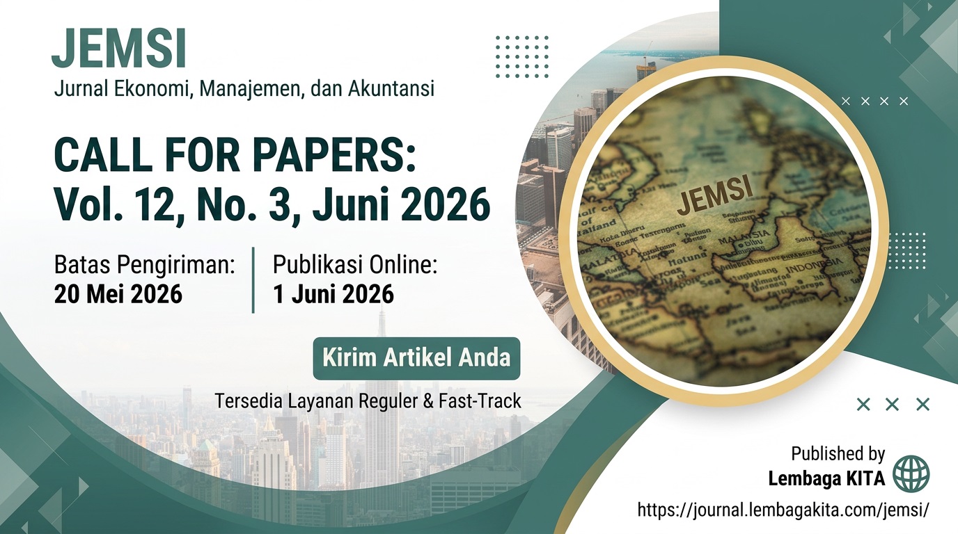 Penerimaan Artikel – JEMSI Vol. 12, No. 3, Juni 2026