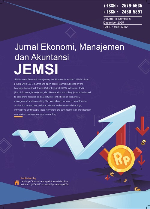 JEMSI Volume 11 Nomor 6 Desember 2025
