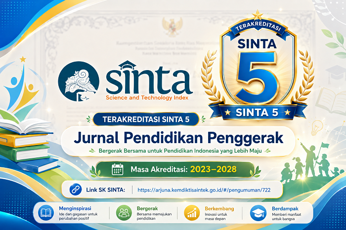 Akreditasi SINTA - Jurnal Pendidikan Penggerak